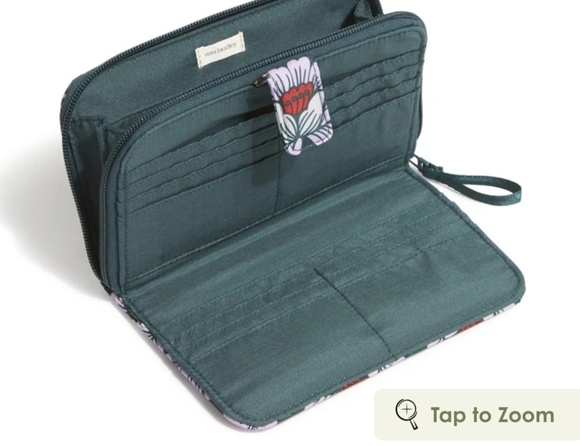 Vera Bradley Ezsential Sling Backpack And Matchig Wallet - Picture 4 of 11